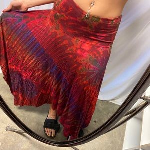 Tie Dye fairy hippy skirt